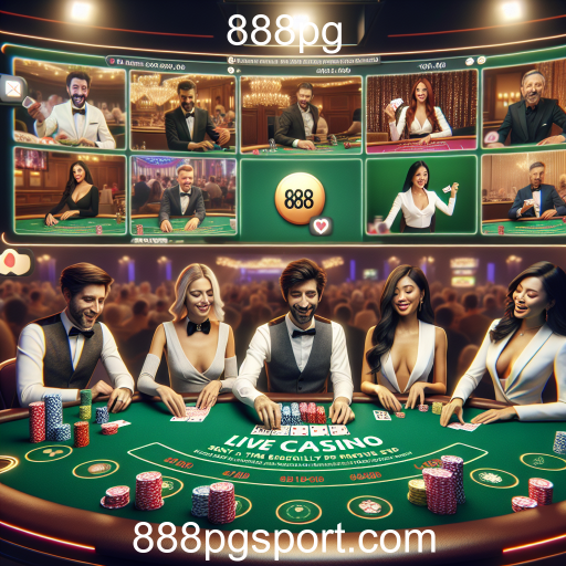 Experiência Imersiva no Cassino ao Vivo do 888pg